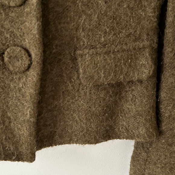 Claudie Pierlot Olive Green Mohair Jacket - Picture 6 of 16